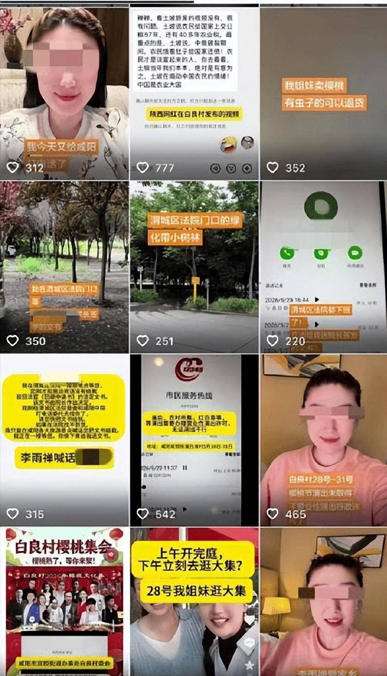 李雨禅刑拘后续:封号后樱桃农户曝光细节